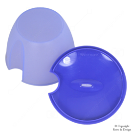 Vintage: Azucarero "Moments" de Tupperware en tono morado-azul claro