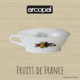 Arcopal sauce / gravy bowl, Fruits de France