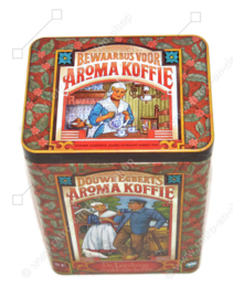 Vintage Douwe Egberts Vorratsdose für Aroma Coffee, anno 1753