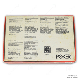 Juego Vintage de Dados de Poker de Jumbo – Edición Original en Caja (1979)
