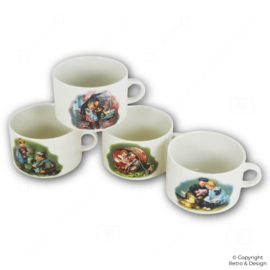 Villeroy & Boch Ot en Sien Suppenschalen – Set aus 4 Vintage-Schalen