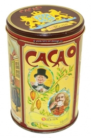 Blechdose für Kakao von Van Houten seit 1828