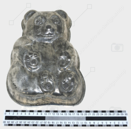 Brocante Metallbackform 'Bär/Teddybär'