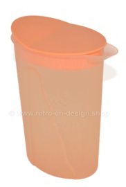 Jarra de jugo o jarra de agua vintage Tupperware Impressions naranja