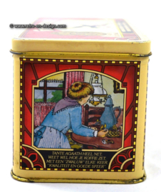 Vintage matchbox tin The Swallow "Säkerhets Tändstickor" sinds 1895