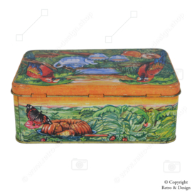 "Vintage Masterpiece: The Artistic Tea Tin by Rina Burger"