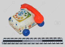 De originele vintage Fisher-Price "Chatter" Speelgoedtelefoon uit 1961 (ook bekend van Toy Story)