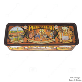 Original Vintage Storage Tin for Peijnenburg Ontbijtkoek: A Timeless Collectible