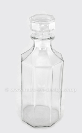 Glass Carafe with stopper by Arcoroc France, by Octime Clear (Luminarc)