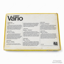 Jumbo Vario 1 – Dice & Puzzle Game – c. 1980 – Educational Children’s Game