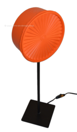 "Orange Sun" Retro-Vintage Tupperware table lamp in orange