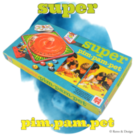 Ontdek de nostalgie van het klassieke gezelschapsspel met Super Pim-Pam-Pet van Jumbo!