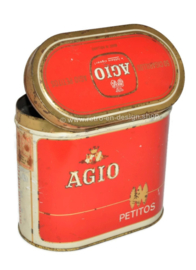 Vintage Blechdose für AGIO petitos