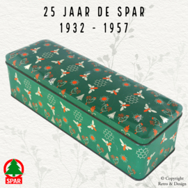 Aniversario Vintage Lata 25 Años De Spar (1957): Un Pedazo de Historia del Supermercado