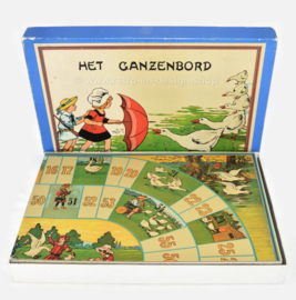 Juego de la oca - Ganzenbord, reproducción del juego de mesa de 1910 de 1977