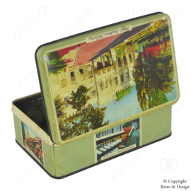 Unique Vintage Tin from Tilburg (1950-1960) featuring the Palace Town Hall, Tilburg