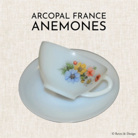 Kop en schotel, Arcopal France Anemones