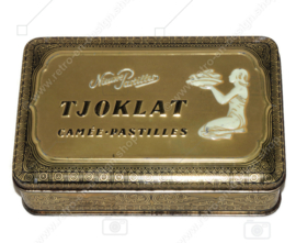 Vintage blikken trommel voor Tjoklat Camée-Pastilles, Amsterdam, 1950-1983