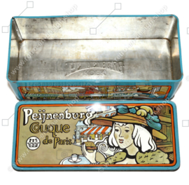 Gingerbread tin by Peijnenburg for Couque de Paris with images of Paris