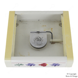 Rechaud Brabantia con Decoración Boerenbont – Nostalgia Funcional para la Mesa