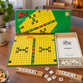 Rara Kruiswoordspel – Vintage Nederlands Woordspel van Sari (1975)