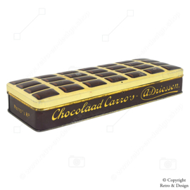 Nostalgia: Vintage Chocolate Tin for Carro's by A. Driessen