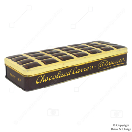 Nostalgia: Lata de chocolate vintage para Carro's de A. Driessen