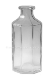 Jarra de vidrio vintage con tapón de Arcoroc France, Luminarc, Octime-Clear