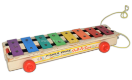 fisher price pull a tune xylophone 1964