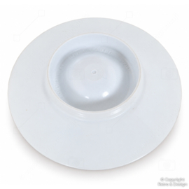Vintage Mepal eierdopjes wit – set van 3 – jaren 70