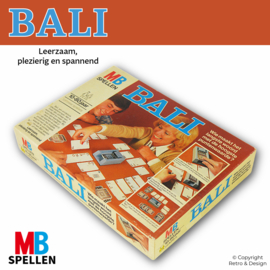 Vintage Bali Woord- en Kaartspel MB (1978) – Compleet en in Goede Staat