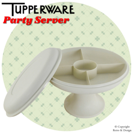 Tupperware 1984 Party Server : Design Intemporel pour des Moments Festifs