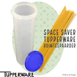 Tupperware ahorro de espacio/recipiente de almacenamiento de espagueti