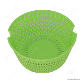 Groene Tupperware Expressions 'Salad Spinner' Slacentrifuge