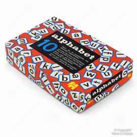 Juego Vintage Alphabet 10 – Jumbo (1978) – Juego Educativo de Palabras Multilingüe