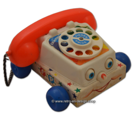 ​Vintage Fisher-Price "Chatter" Speelgoedtelefoon uit 1961