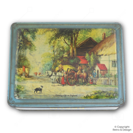 Vintage Milady Toffee Dose – Englische Retro-Süßigkeitendose von Waller & Hartley Ltd.