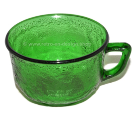 Arcoroc Sierra glass cup, green.