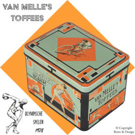Nostalgia Olímpica: Lata Vintage Van Melle de los Juegos de Ámsterdam 1928