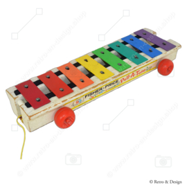 Vintage Fisher Price "Pull-a-tune" xylophone 1964