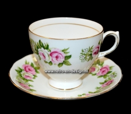 "Colclouch" Fine Bone China, kop en schotel