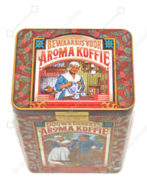 Vintage Douwe Egberts bewaarbus voor Aroma Koffie