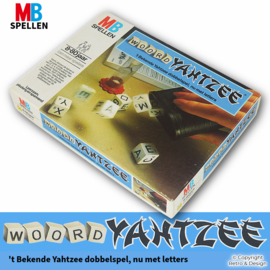 Vintage Woord Yahtzee Bordspel 1979 – MB Spellen | Retro Familiespel