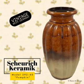 Vaso decorativo de piso Scheurich Keramik W.Germany 292-40