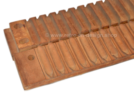 Vintage brocante wooden cigar shelf or cigar mould by Karl Hart, Schwetzingen No. 39003