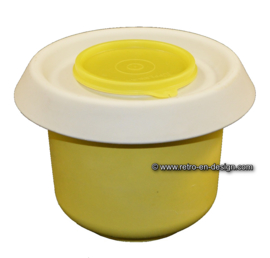 Vintage Tupperware Rührschüssel, gelb (small)