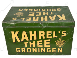 Bric-a-brac - Boîte de comptoir vintage ou boîte d'épicerie de Karhrel's Thee Groningen