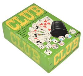 CLUB, juego de dados vintage • Papita • 1975