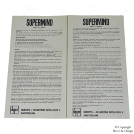Het tijdloze meesterwerk: SUPERMIND - Duel der Masterminds, Clipper 1975 - 1978!