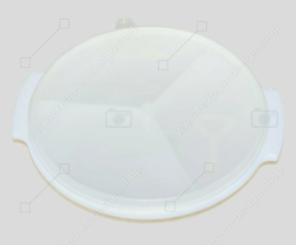 Tupperware 'Suzette' Servierschale mit drei Fächern, abnehmbarem Griff und transparentem Deckel